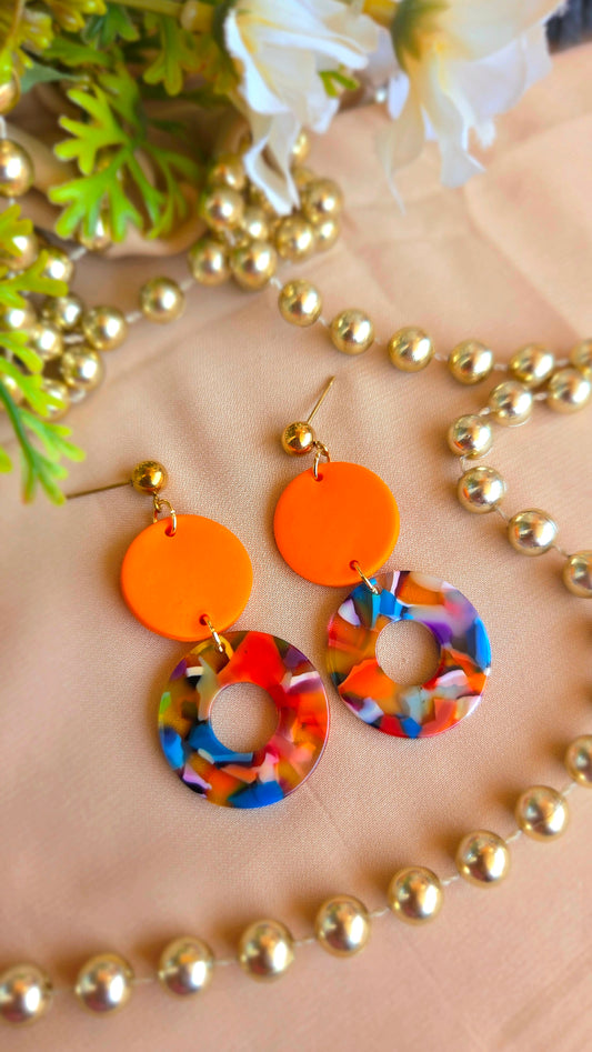 Orange Confetti