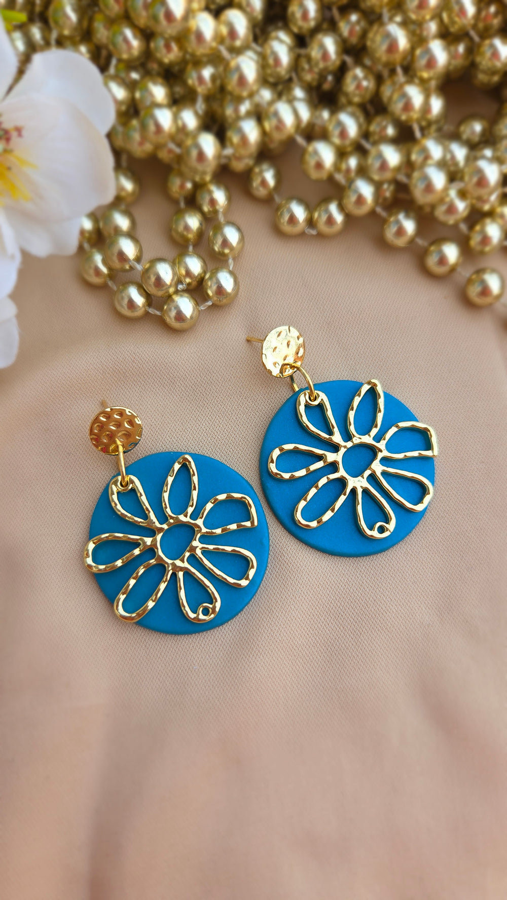 Rosa Charm - Bleu Canard