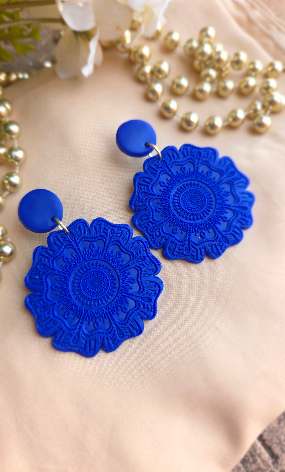 Mandala Big - Bleu Roi