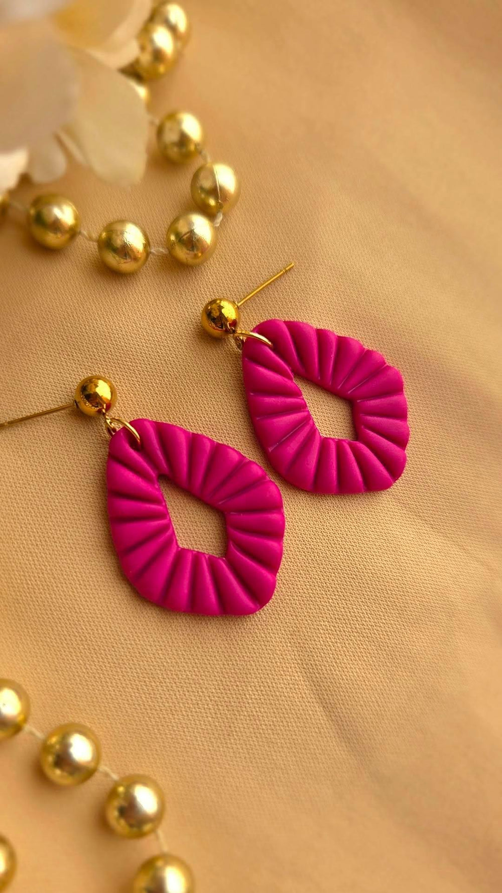 ✨ Les Petites Pépites – Boucles d’Oreilles Faites Main en acier Hypoallergénique✨